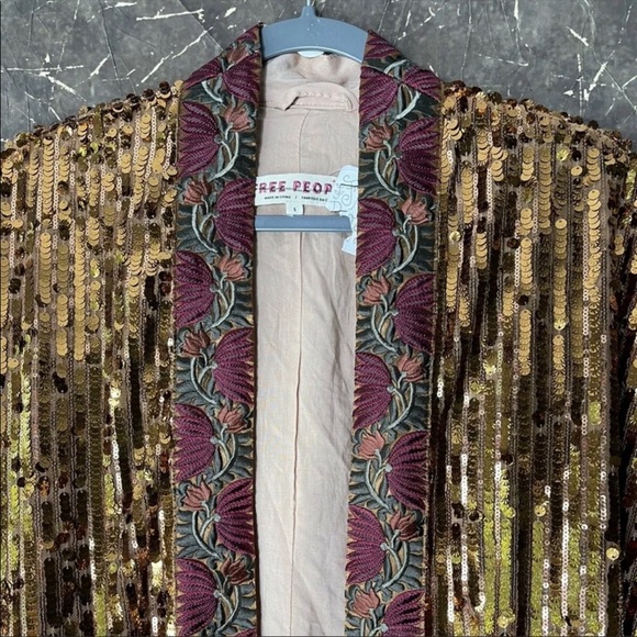 Free People sequined kimono - Picture 2 of 2